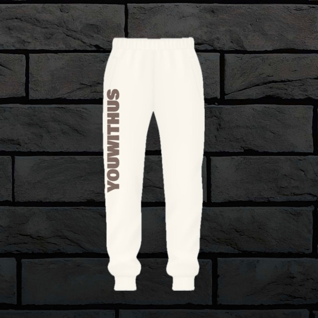 YOU WITH US SWEATSUIT (Cream)