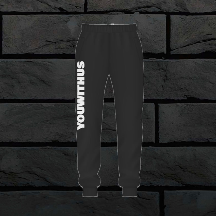 YOU WITH US SWEATSUIT (Black)